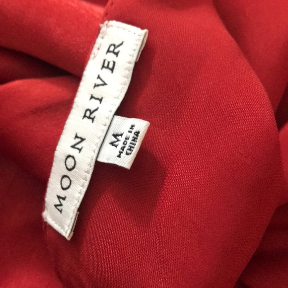 Moon river satin drape blouse - Picture 5 of 7